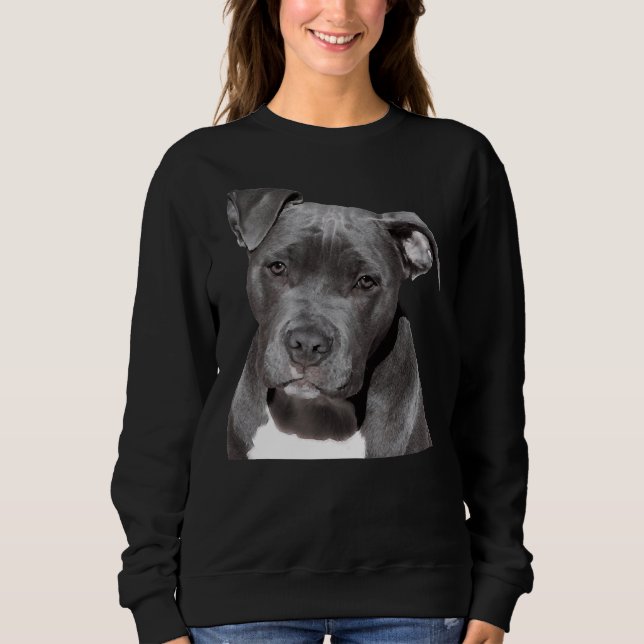 Pitbull Dog     Sweatshirt (Front)