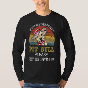 Pitbull Dog Womens Mens Dog Dog Rescue T-Shirt