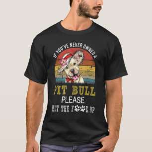 Pitbull Dog Womens Mens Dog Dog Rescue T-Shirt