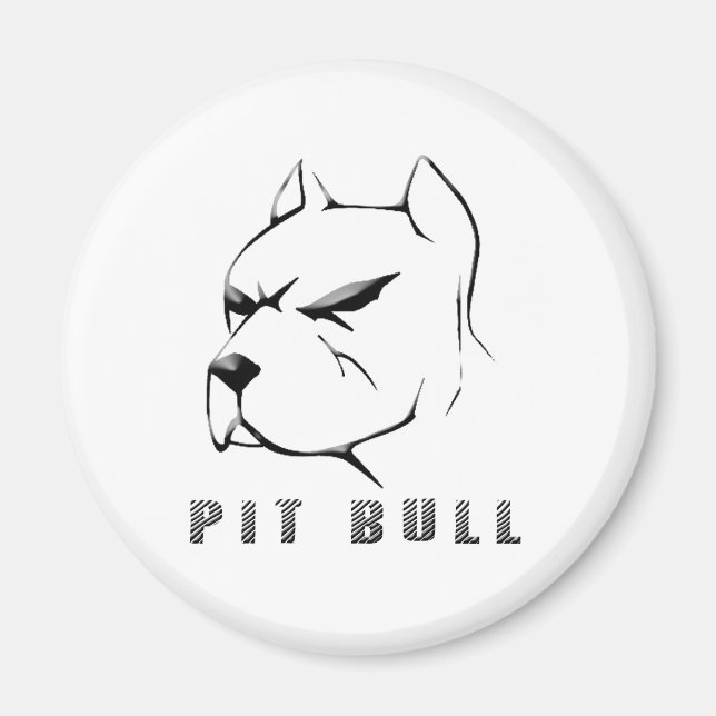 Pitbull draw magnet (Front)