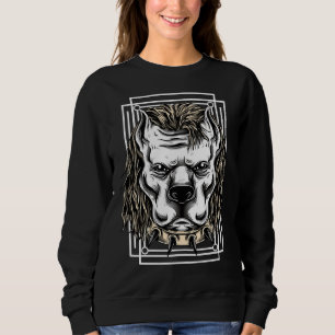 Pitbull Dressed Animal Sweatshirt