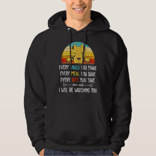Pitbull Every Snack You Make Every Meal You Bake Hoodie