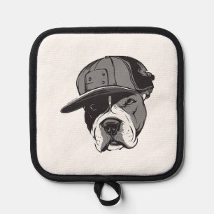 Pitbull Gangster Pot Holder
