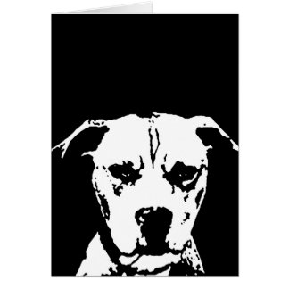 Pitbull Gifts - Card