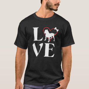 Pitbull Gifts Love Dogss For Women Dog Mama T-Shirt