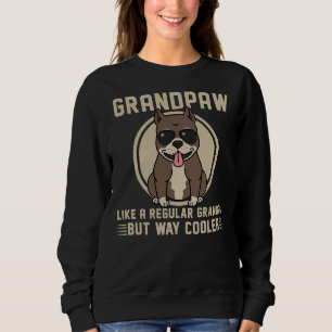 Pitbull Grandpa Grandpaw Like A Sweatshirt