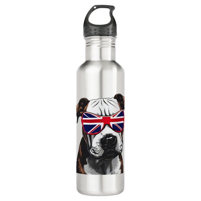 Pitbull Great Britain 710 Ml Water Bottle (Front)