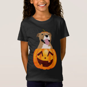 Pitbull Halloween   T-Shirt