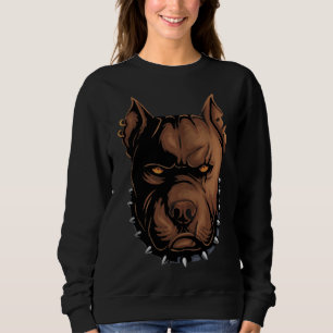 Pitbull Head Sweatshirt