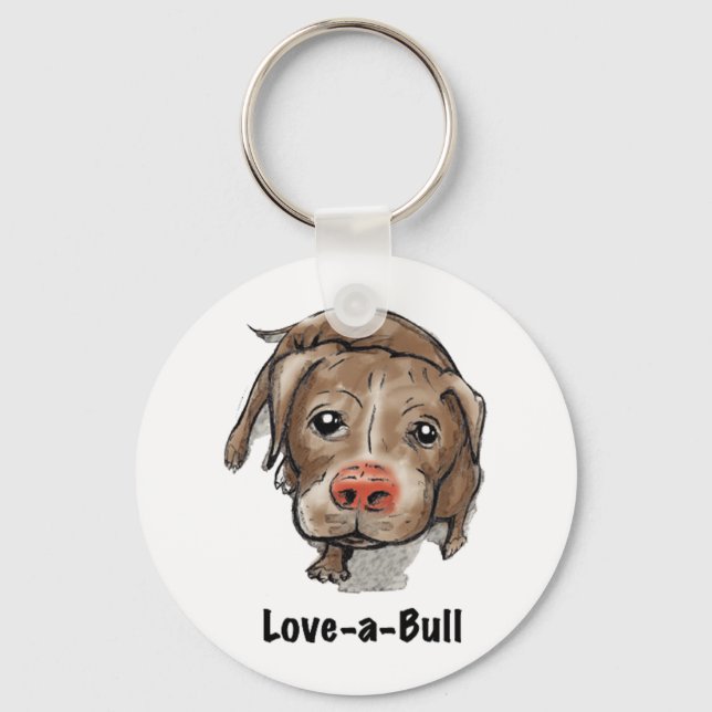Pitbull Key Ring (Front)