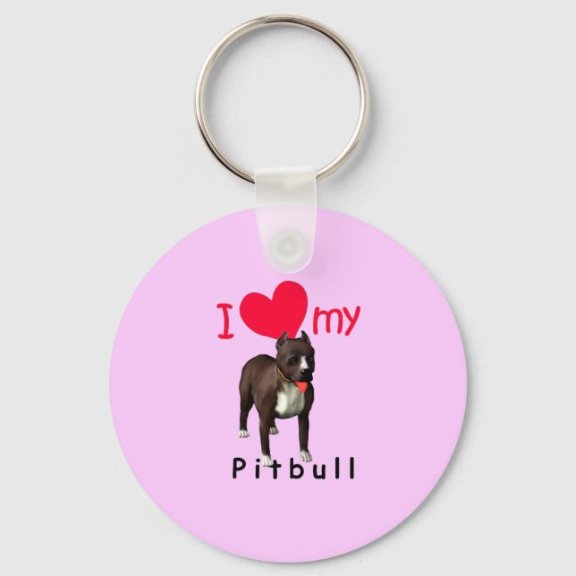 Pitbull Key Ring (Front)