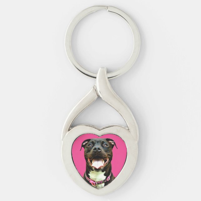 Pitbull Keychain (Front)