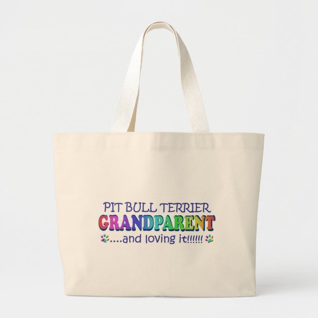 PITBULL LARGE TOTE BAG (Front)