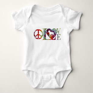PITBULL LOVE BABY BODYSUIT