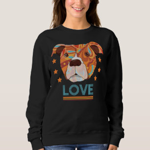 Pitbull Love Classic Sweatshirt