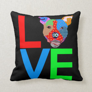 Pitbull Love Cushion