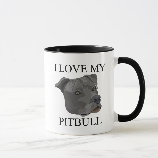 PITBULL Love! Mug (Right)