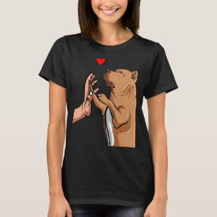 Pitbull Love Pittie Dog Mum Women Girls T-Shirt