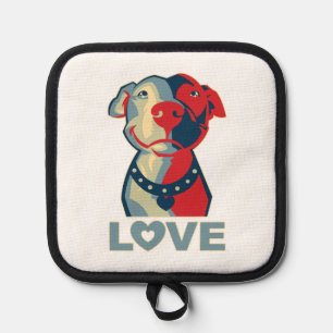 Pitbull - LOVE Pot Holder
