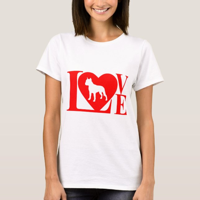 PITBULL LOVE T-Shirt (Front)