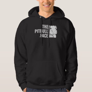 Pitbull Love The Pitbull Face Dog Pet Animal Lover Hoodie