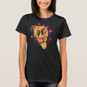Pitbull Lover Pit Bull Dog Lover Animale Rescue T-Shirt