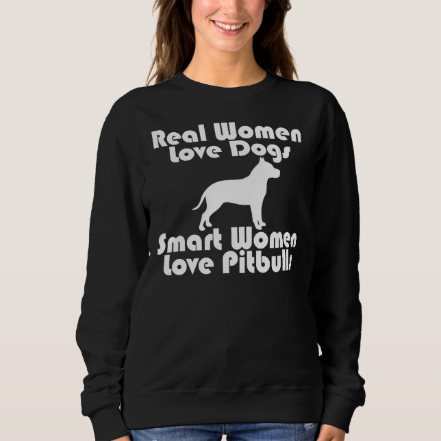 Pitbull Lovers  45 Sweatshirt (Front)