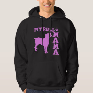 PitBull Mama, pink Hoodie
