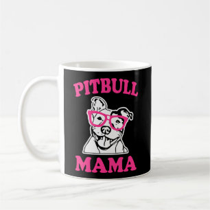 Pitbull Mama Women'S Pit Bull Dog Mum Pink Hoodie Coffee Mug