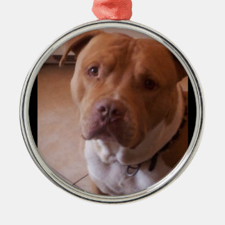 pitbull metal tree decoration