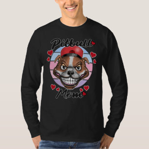 Pitbull Mom Funny Bully Lover American Staffy Pitt T-Shirt