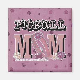 Pitbull MOM Magnet