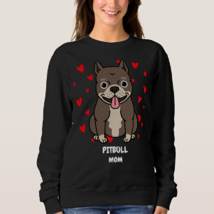 Pitbull Mum    48 Sweatshirt