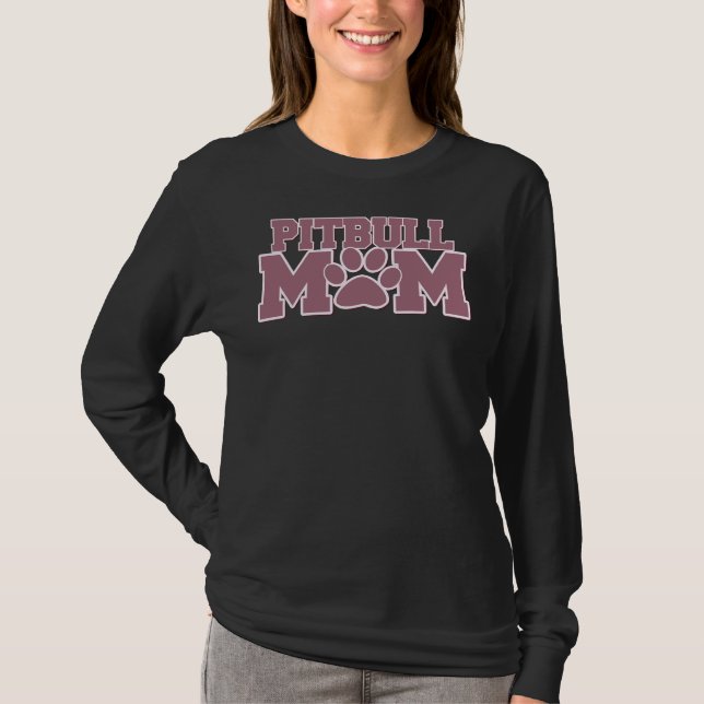 Pitbull Mum   49 T-Shirt (Front)
