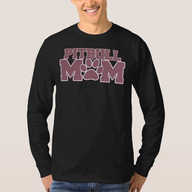 Pitbull Mum   49 T-Shirt (Front)