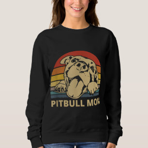 Pitbull Mum design for Pitbull and Pibble Moms Sweatshirt