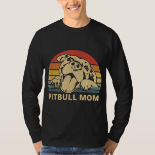 Pitbull Mum design for Pitbull and Pibble Moms T-Shirt