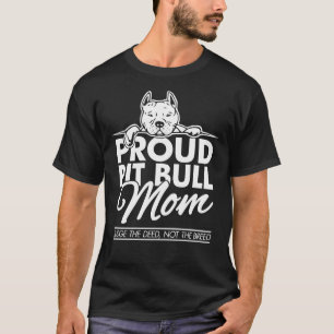 Pitbull Mum Fitted Scoop T-Shirt