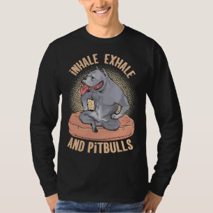 Pitbull Mum For Yoga Lovers T-Shirt