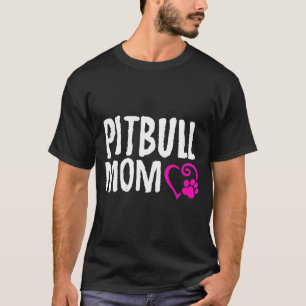 Pitbull Mum I Love My Pitbull -New T-Shirt