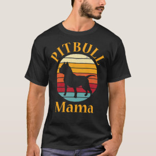 Pitbull Mum  Pit Bull Mama Pittie Pitty Cute Dog L T-Shirt