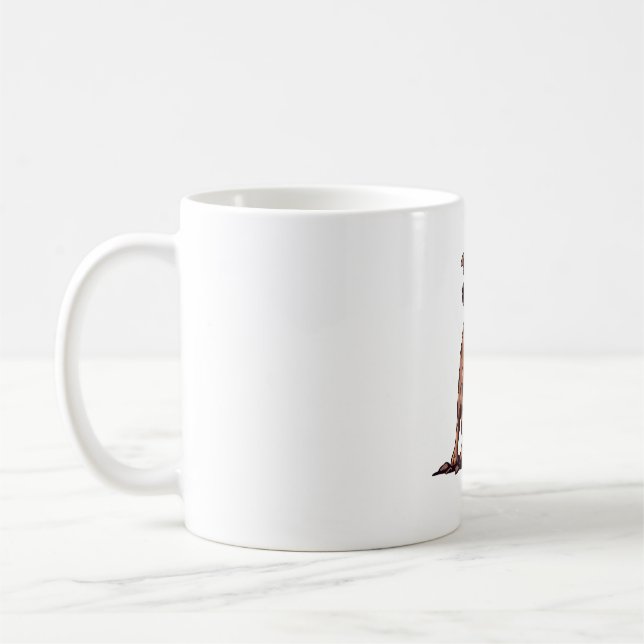 Pitbull Owner Gifts Coffee Mug (Left)