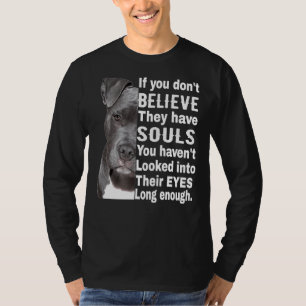Pitbull Owner Soul Pitbull I Love Pitbull For Dog  T-Shirt