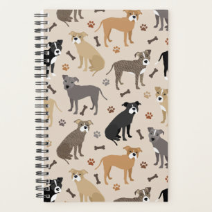 Pitbull Paws and Bones Planner