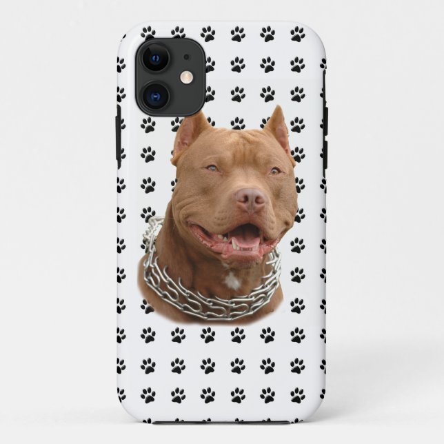 Pitbull paws Case-Mate iPhone case (Back)