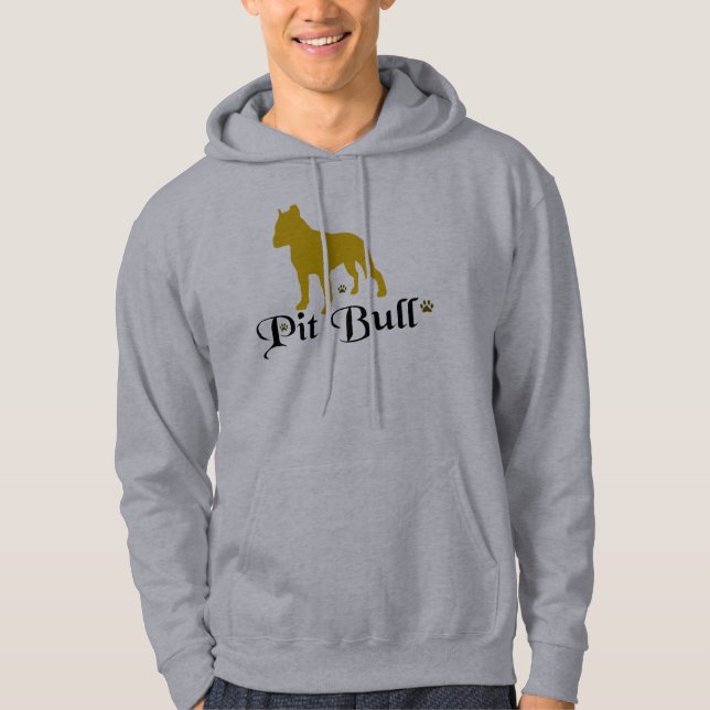 PITBULL PAWS HOODIE (Front)