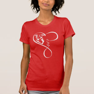 Pitbull Perfect Heartbeat - Am Apparel T-Shirt
