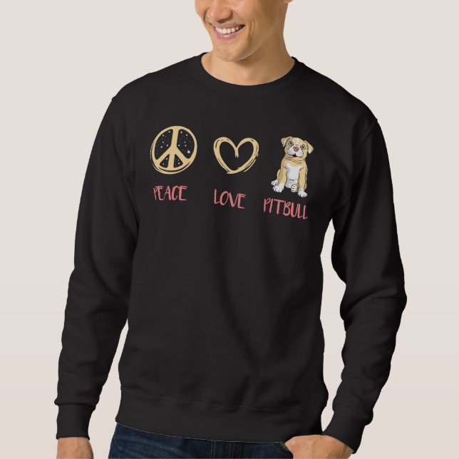 Pitbull Pit Bull Sweatshirt (Front)