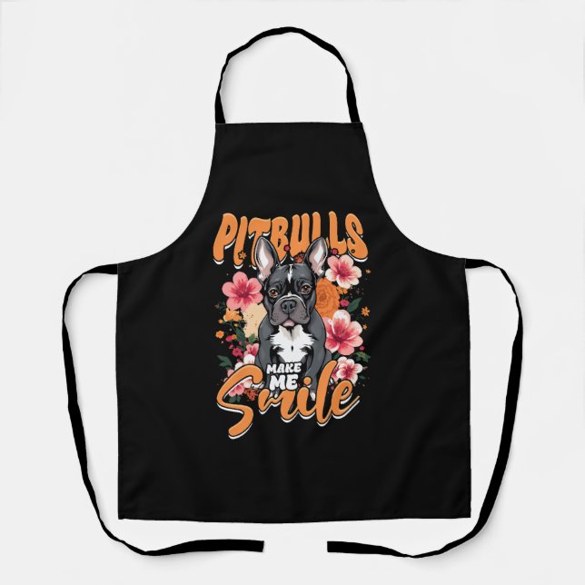 Pitbull Pitbulls Apron (Front)