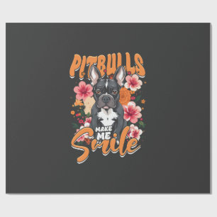 Pitbull Pitbulls Wrapping Paper